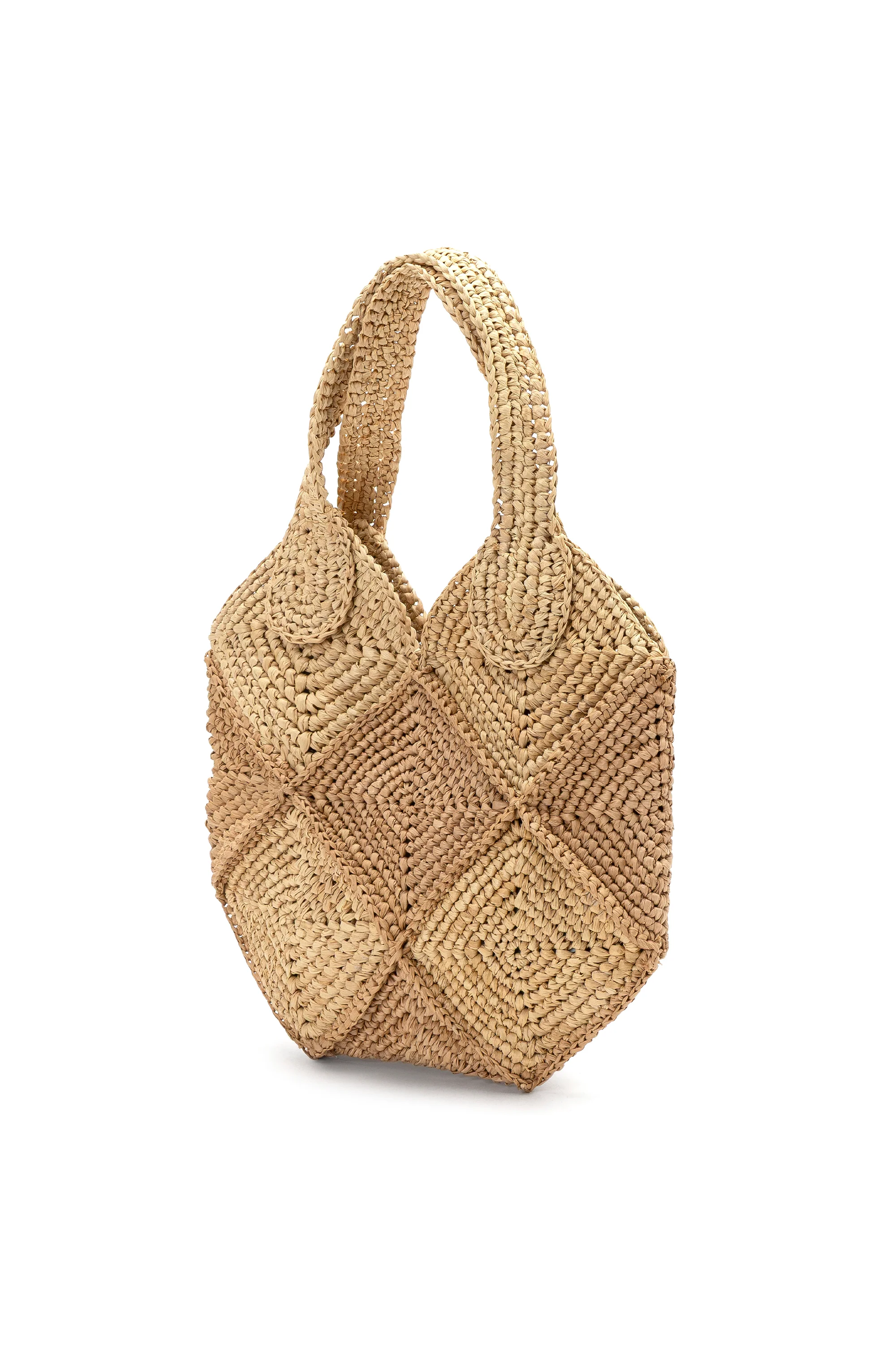 BORSA RAFIA ROMBI