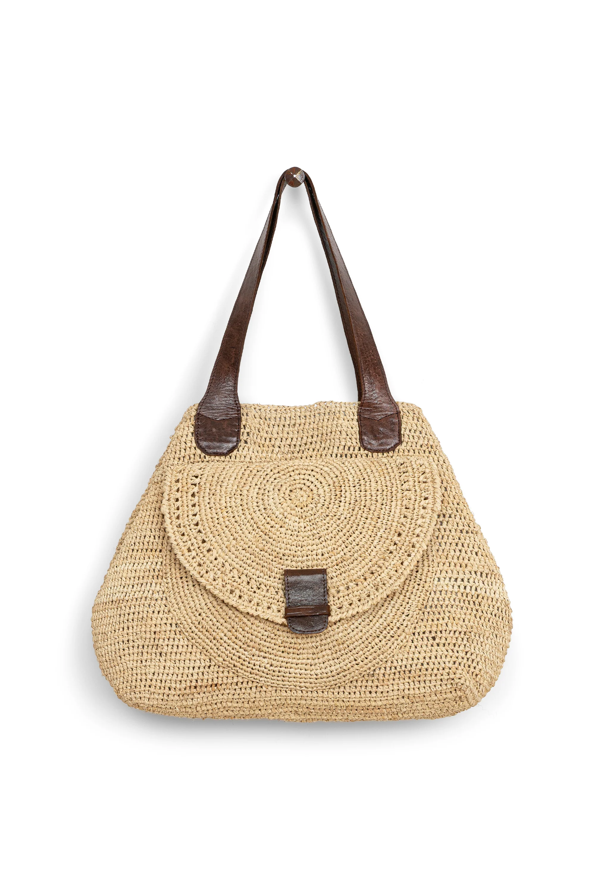 BORSA RAFIA TRAPEZIO