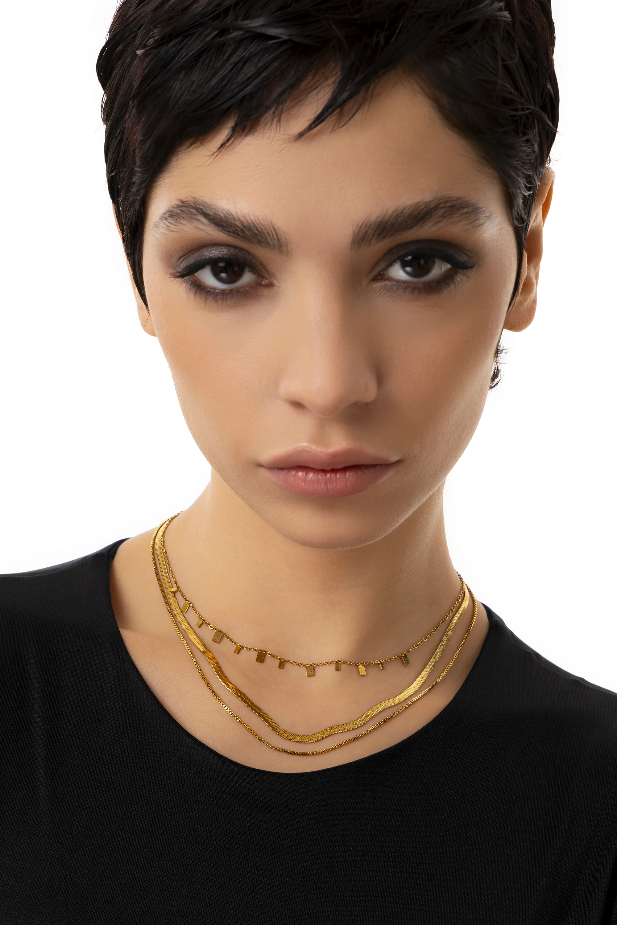 COLLANA 3 CATENE MIX - Image 4