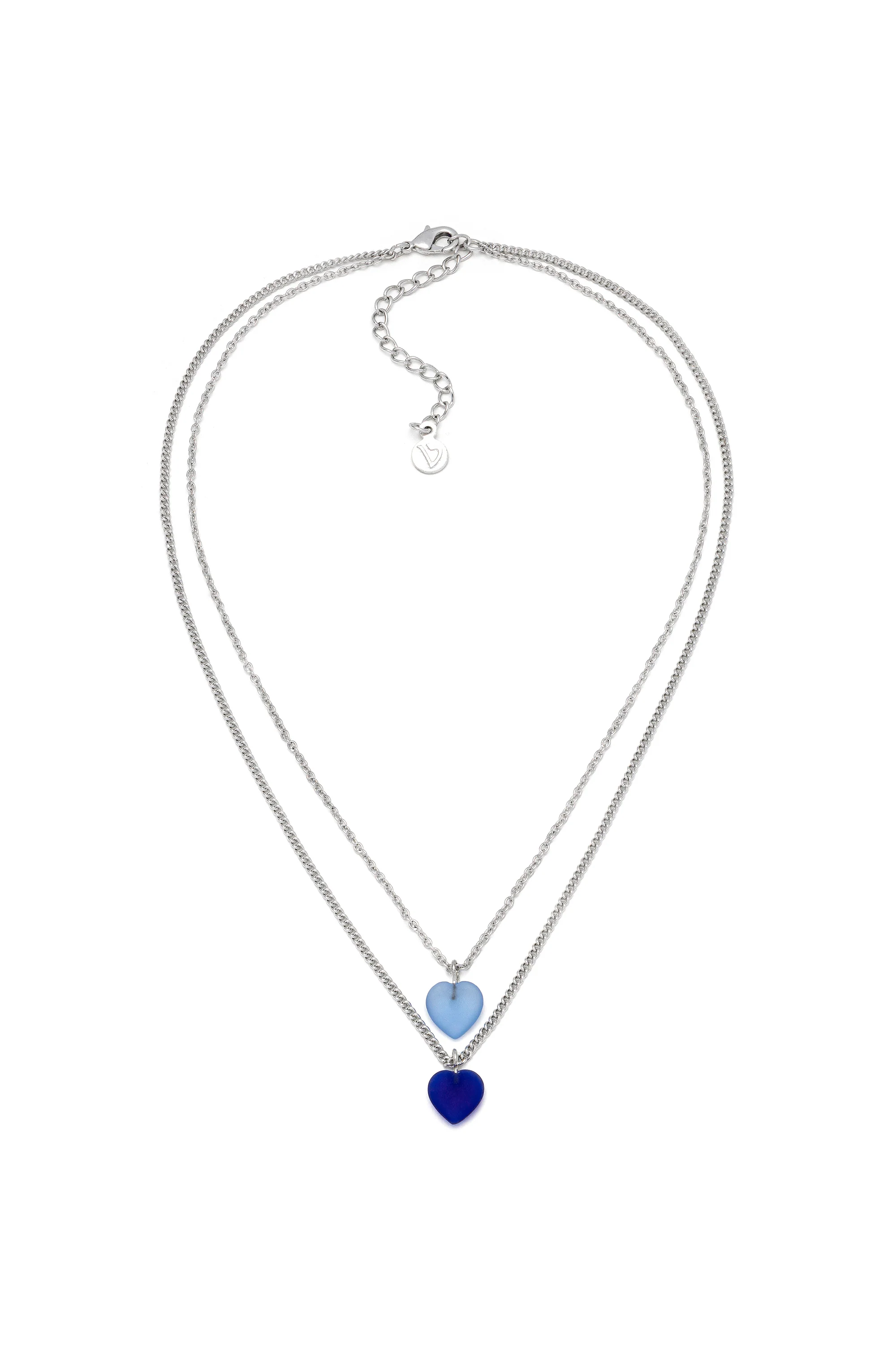 COLLANA DOPPIO FILO CUORI