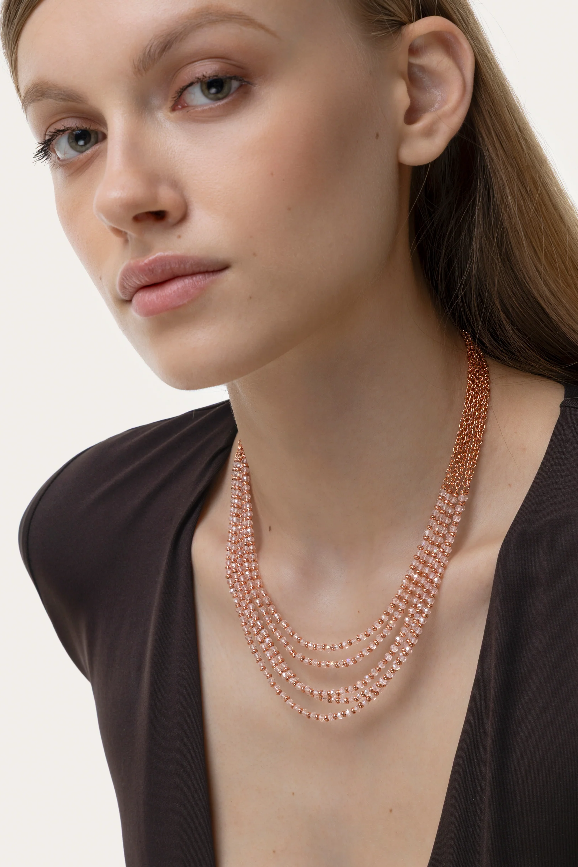 COLLANA MULTIFILI CRISTALLI - Image 3