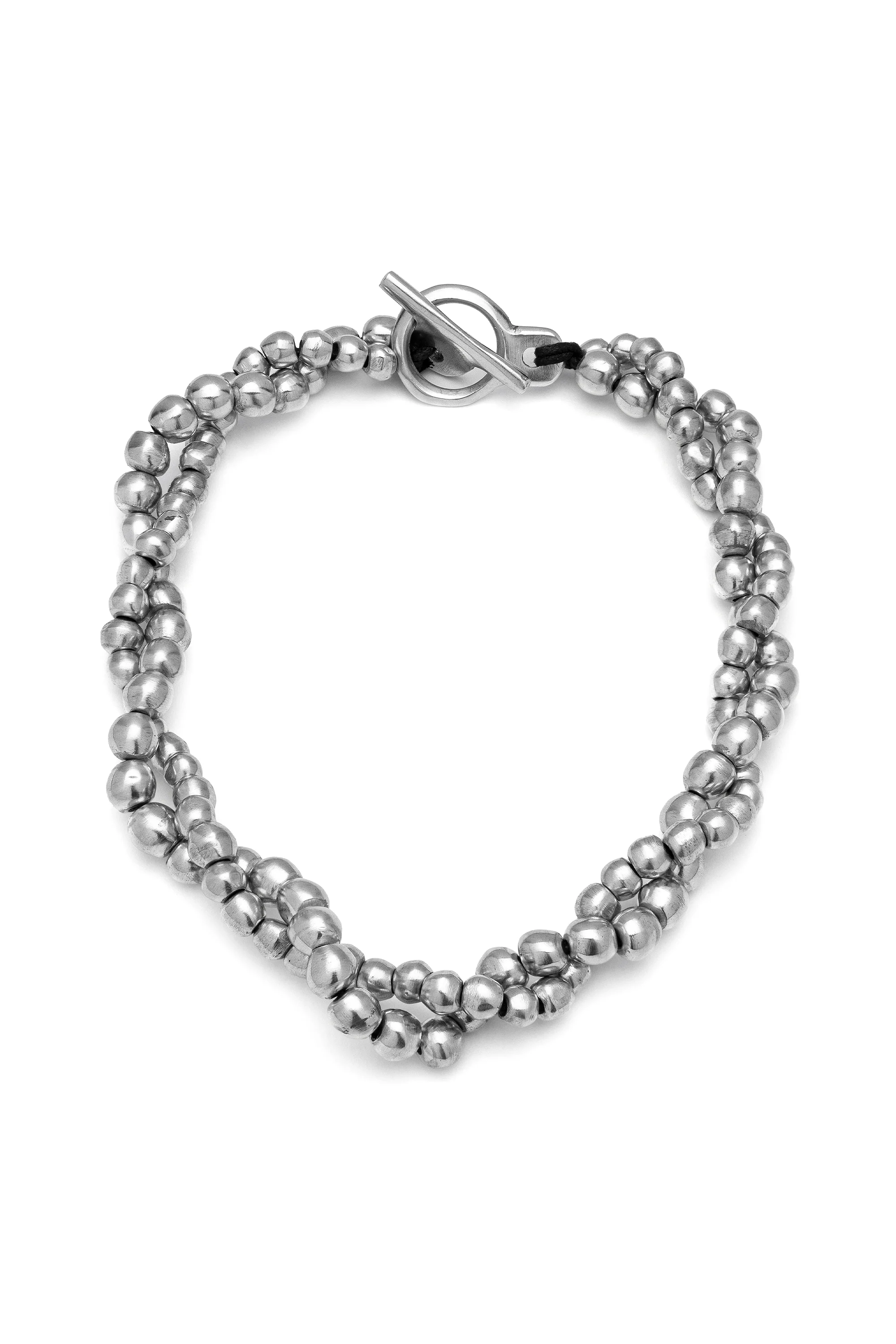 COLLANA SFERE INTRECCIATE
