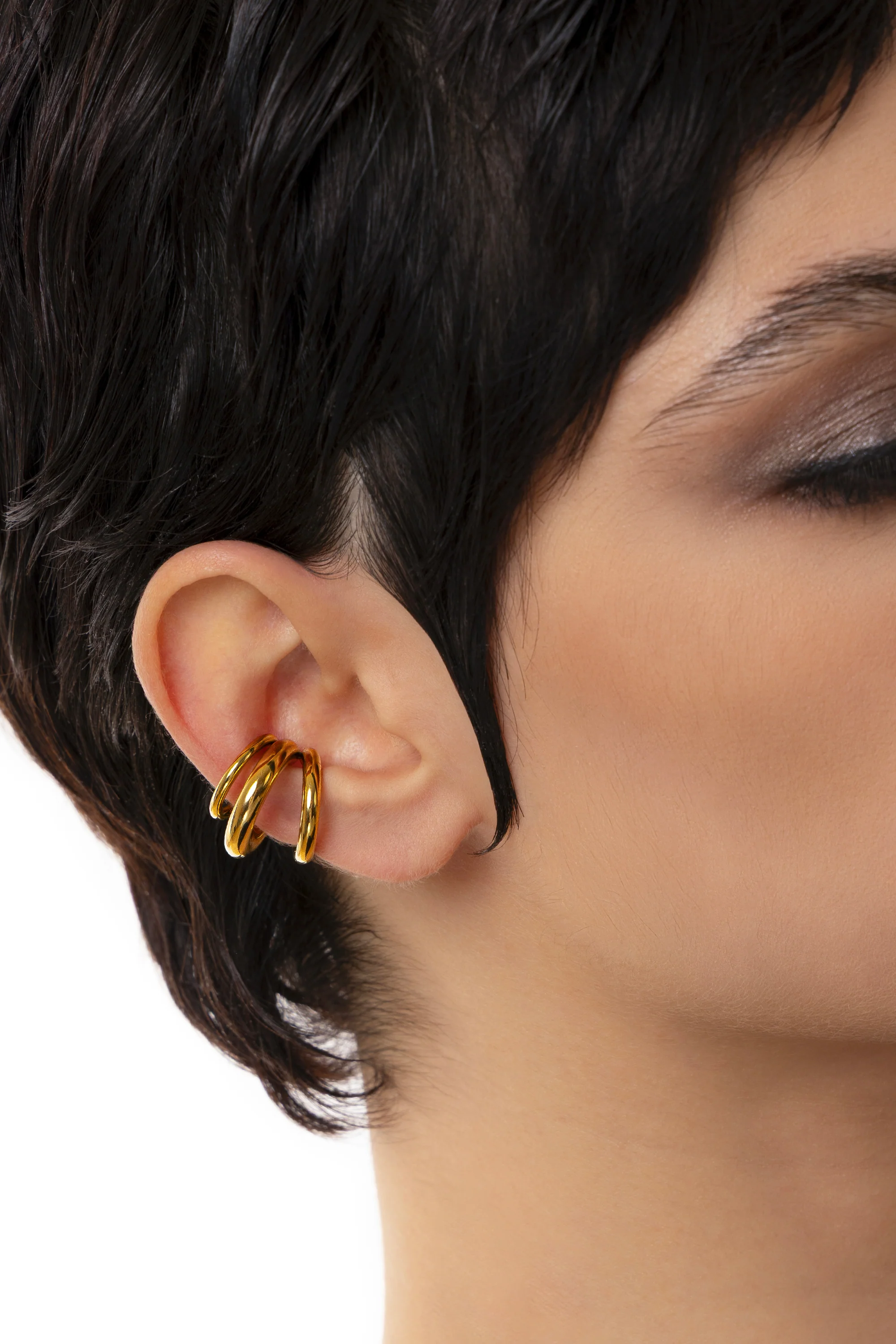 EARCUFF 3 CERCHI ESSENTIAL - Image 3