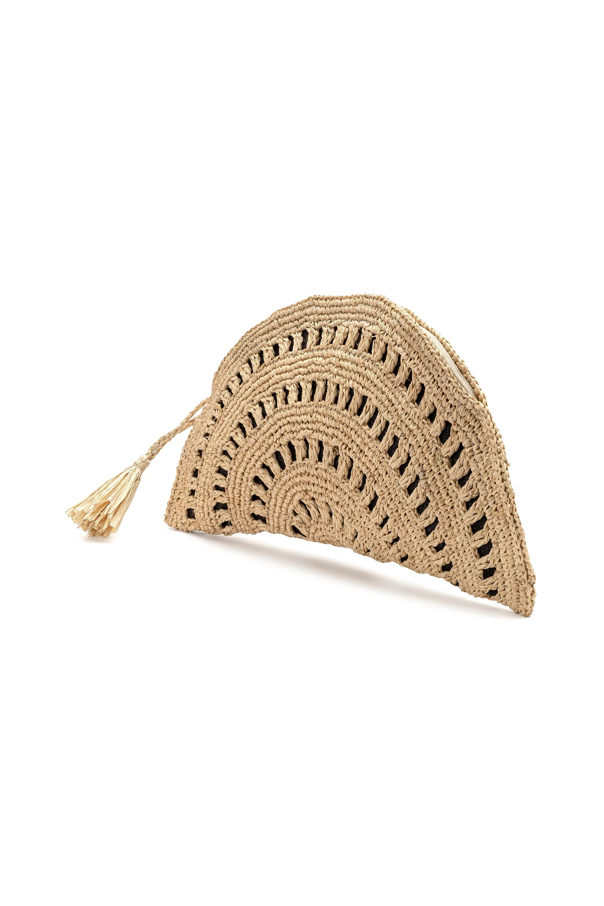 POCHETTE RAFIA VENTAGLIO - Image 9