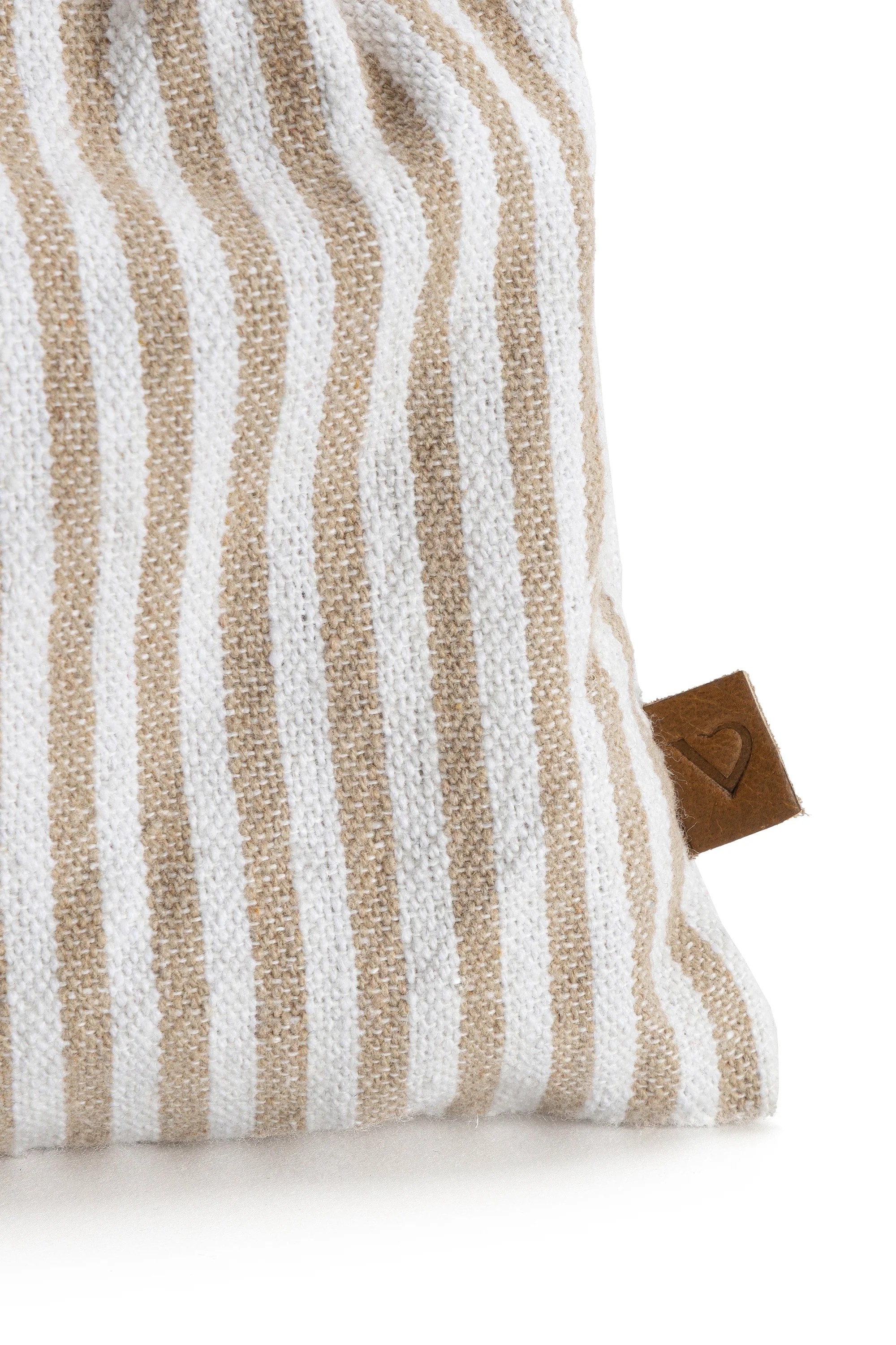 SACCA GRANDE RIGHE BEIGE - Image 5